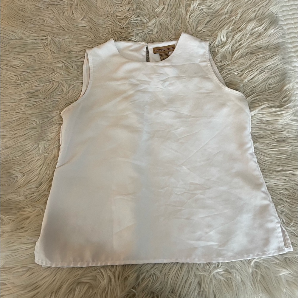 White Dressy Tank Bundle | Set of 3 - Picture 13 of 16